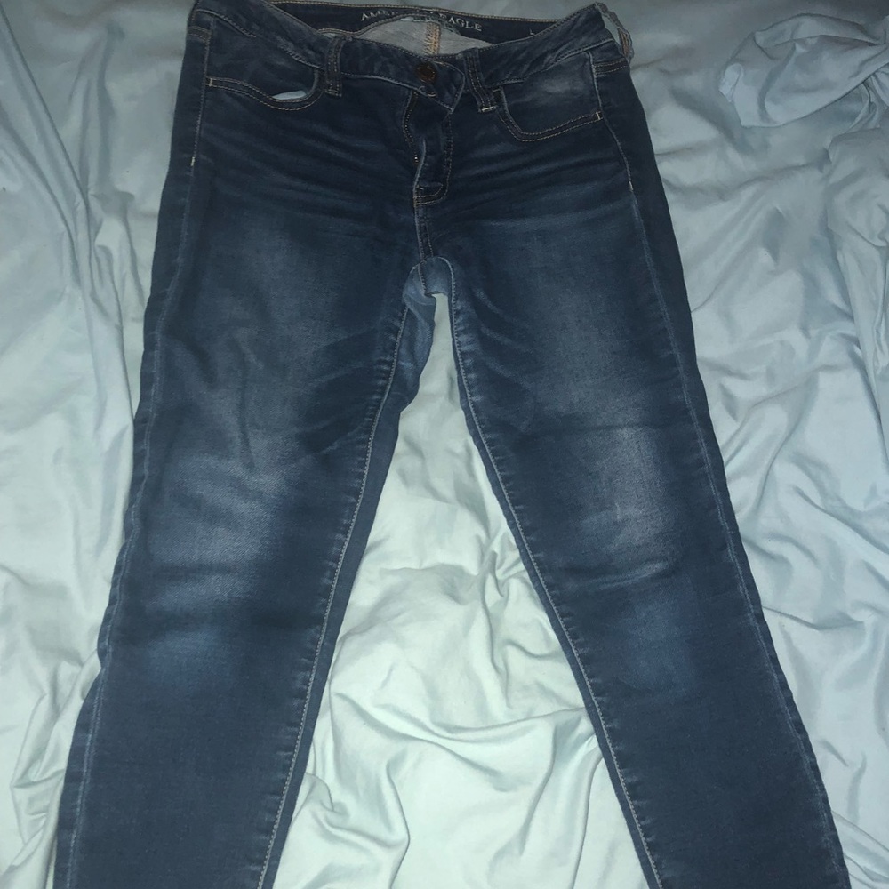 cropped skinny jeans